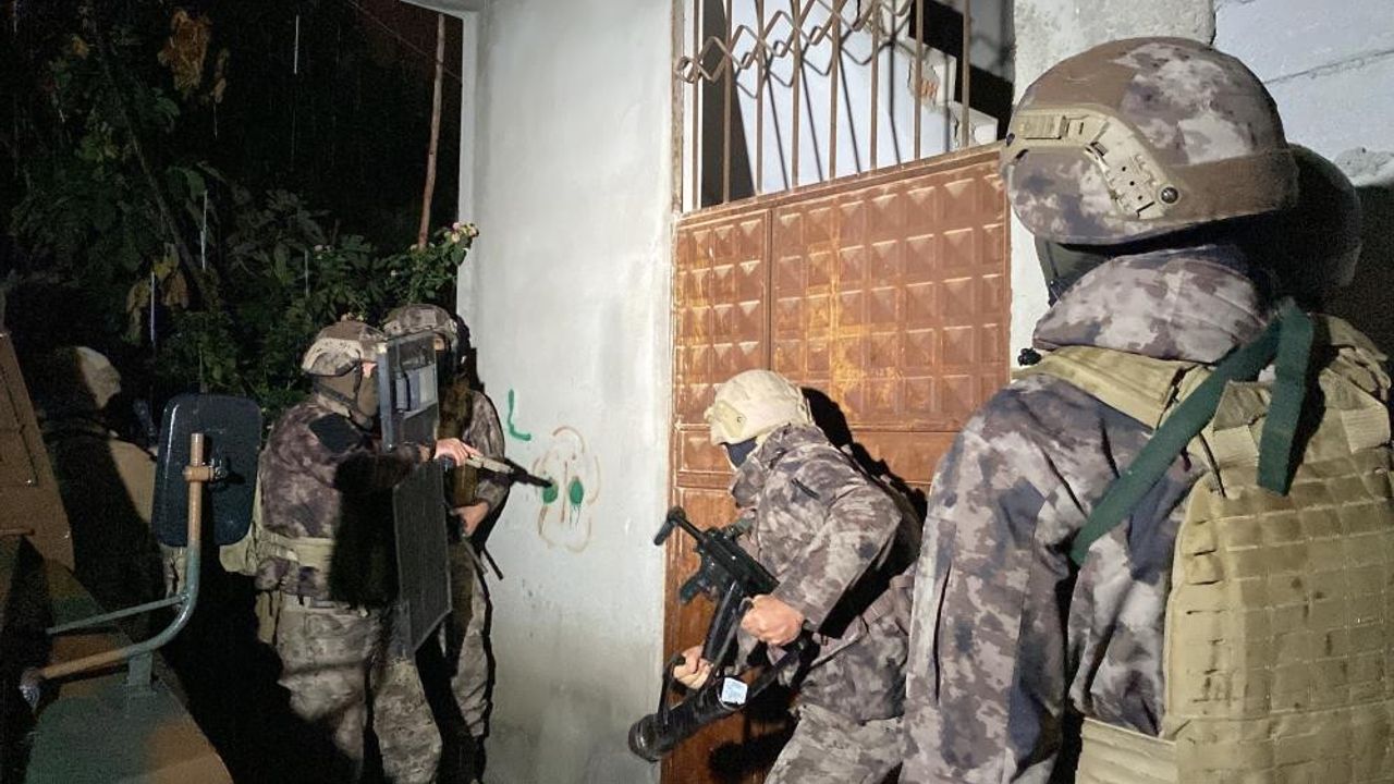 Mersin'de PKK/KCK operasyonunda 7 şahıs tutuklandı