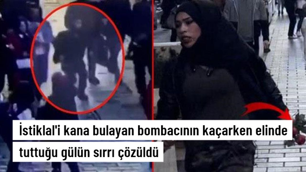 Taksim bombacısı Ahlam Albashır'in elinde tuttuğu gülün sırrı çözüldü