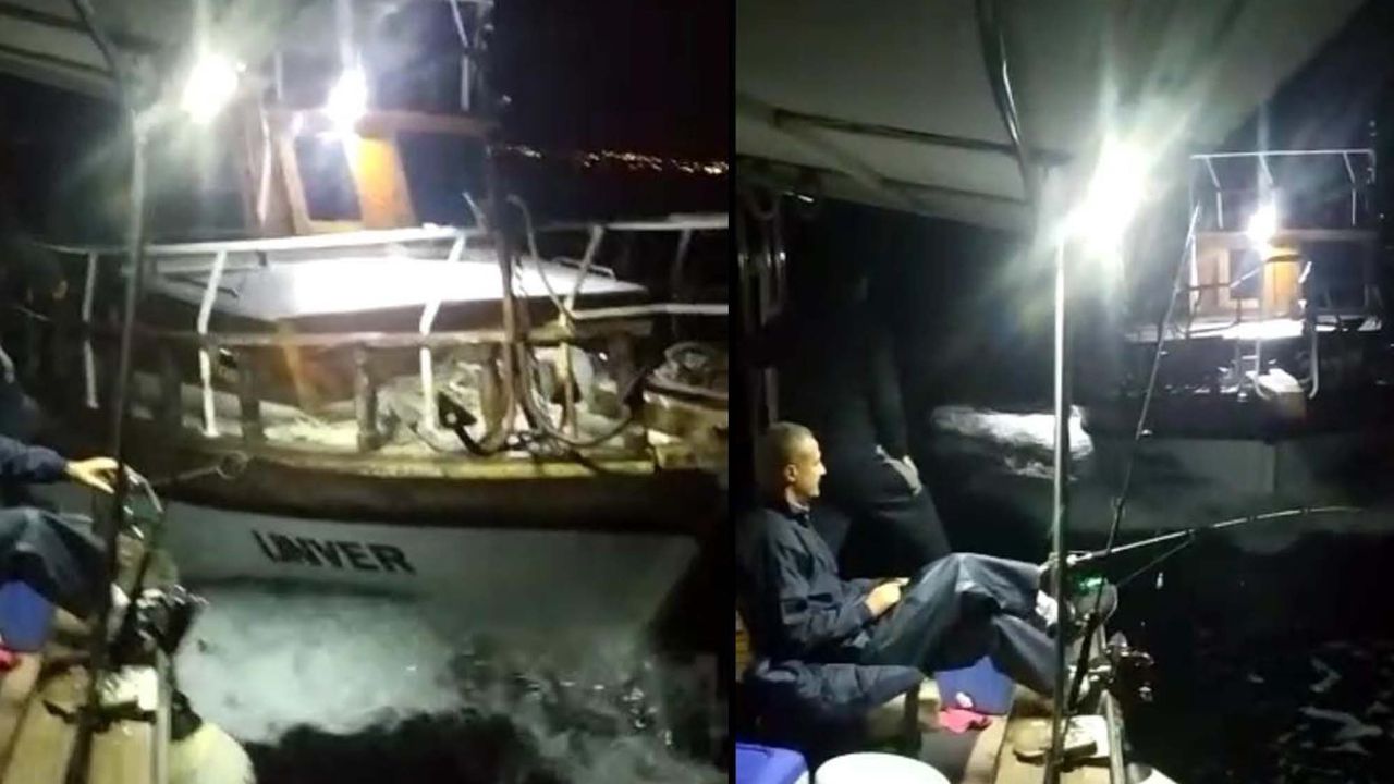 Adana'da balıkçılar denizde yer yüzünden tartıştı, birbirlerinin üzerine tekne sürdü
