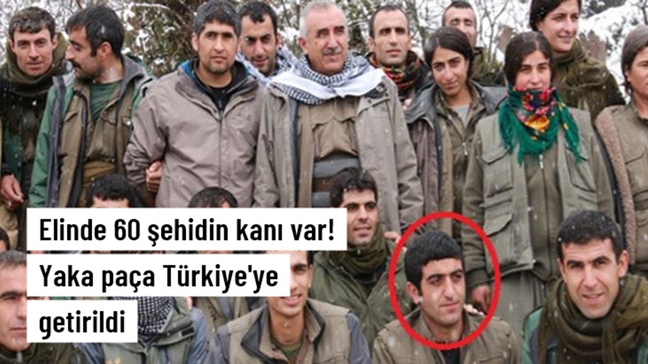 Son Dakika: MİT'ten nokta operasyon! 60 şehidin faili terörist Irak'ta yakalanarak Türkiye'ye getirildi