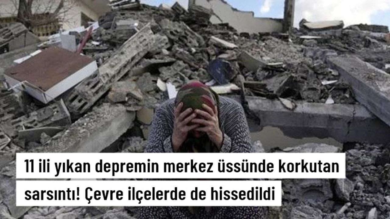 Kahramanmaraş'ın Onikişubat ilçesinde 4.3 büyüklüğünde deprem