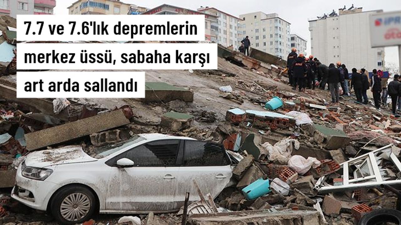 Kahramanmaraş sabaha karşı 3.5 ve 4.1 büyüklüğünde depremlerle sarsıldı