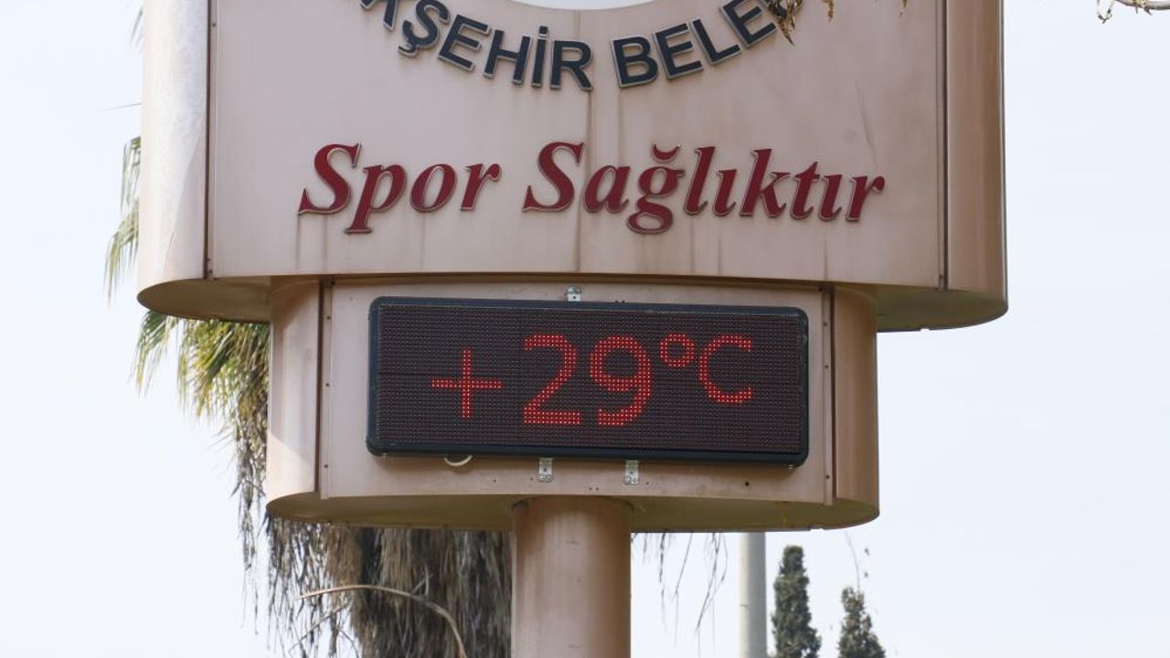 Adana’da son 94 yılın en sıcak Mart ayı, termometreler 29 dereceyi gösterdi