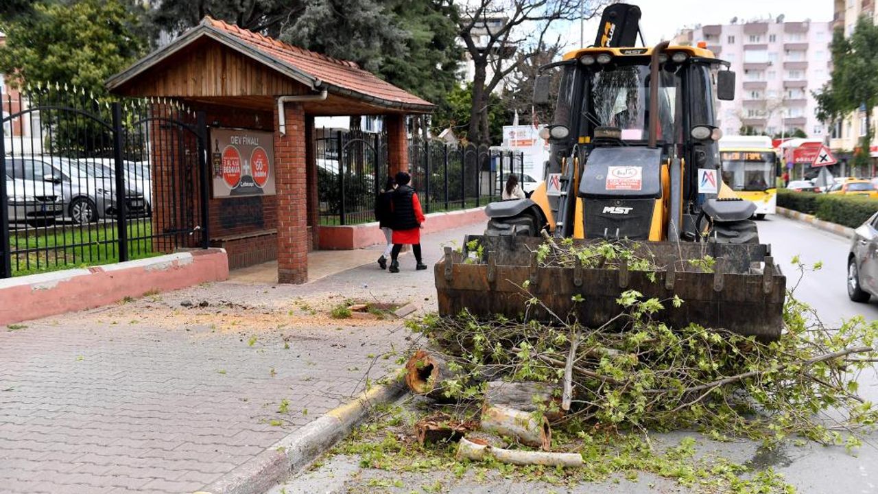 Mersin Büyükşehir Belediyesi 'fırtına' uyarısına karşı teyakkuzda