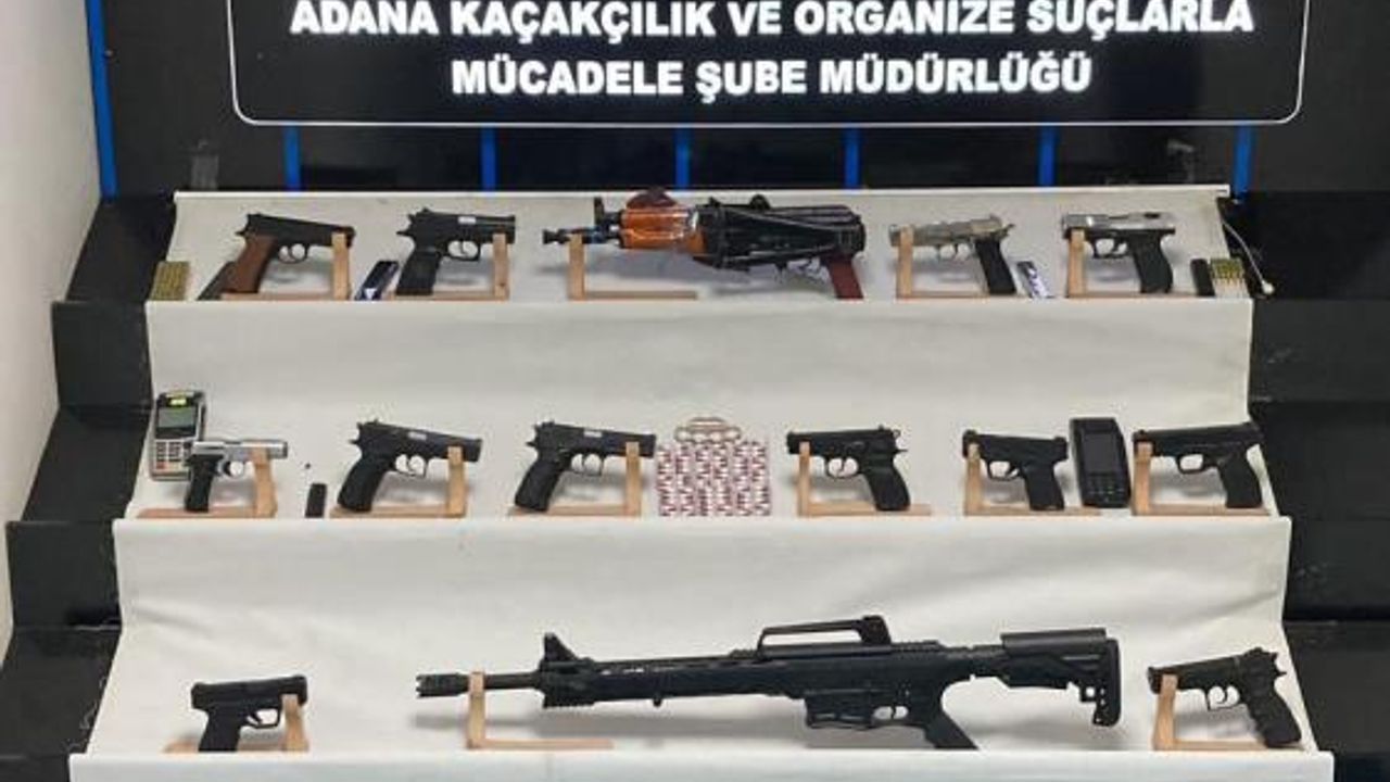 Adana'da “Sarılar” çetesine yönelik operasyonun görüntüleri ortaya çıktı