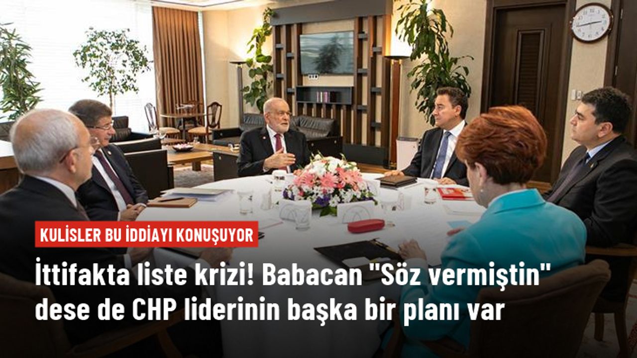 Kulisleri sallayan iddia: CHP ve DEVA Partisi, vekil sayısı konusunda anlaşamadı