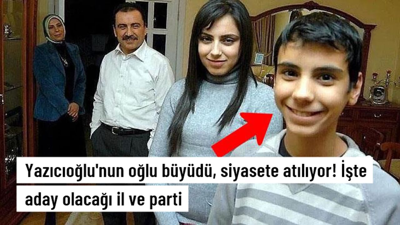 Muhsin Yazıcıoğlu'nun oğlu Furkan Yazıcıoğlu, CHP'den İstanbul adayı