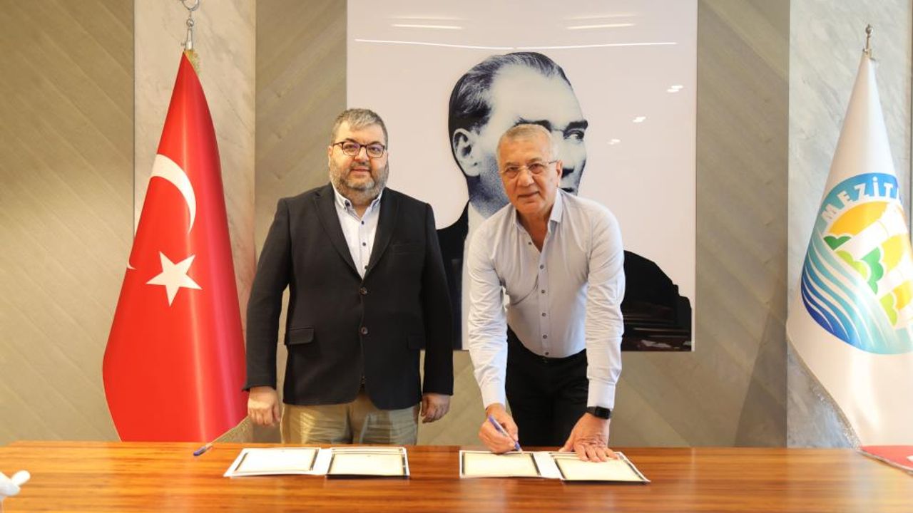 Mezitli'de hizmet için eğitim protokolü imzalandı