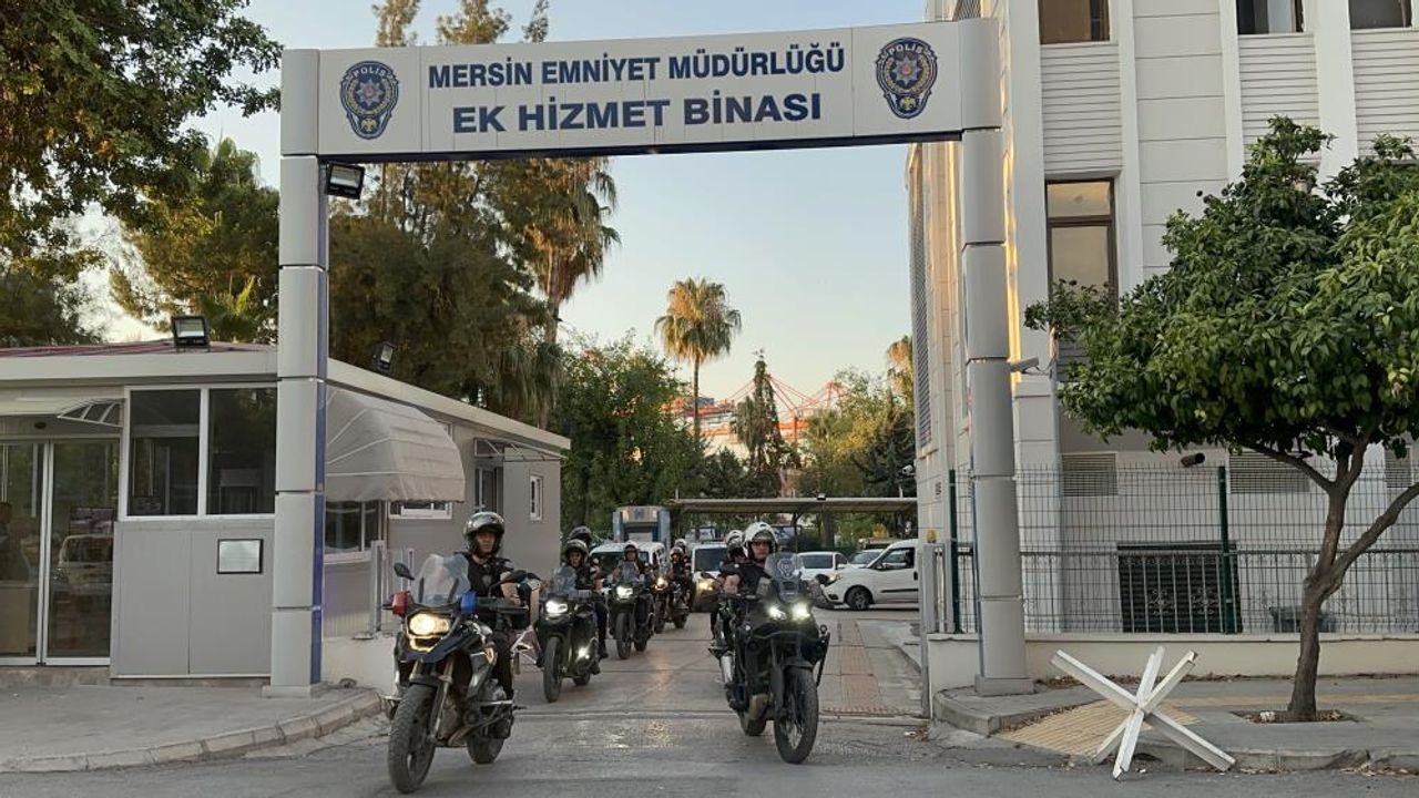 Mersin'de aranan şahıslara yönelik operasyon: 74 gözaltı kararı