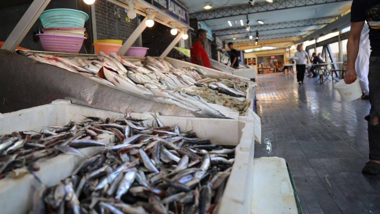 Mezitli'nin ikinci balık pazarı açıldı