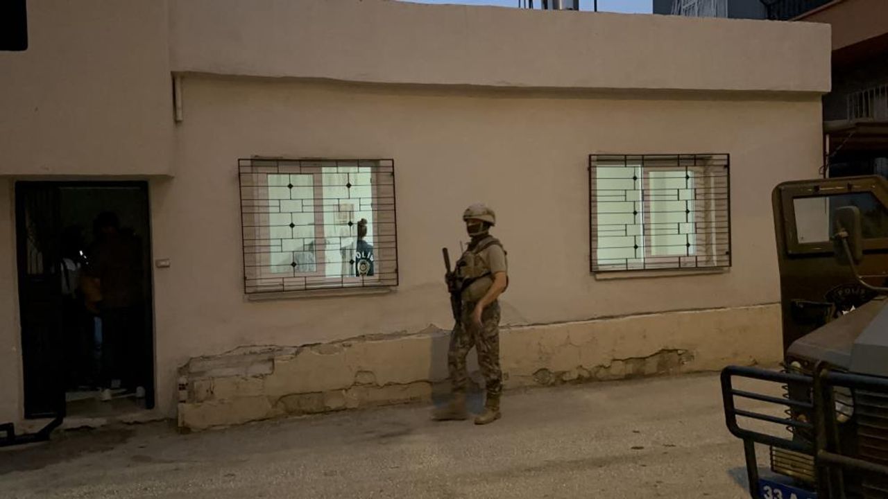 Mersin'de operasyon: 35 gözaltı