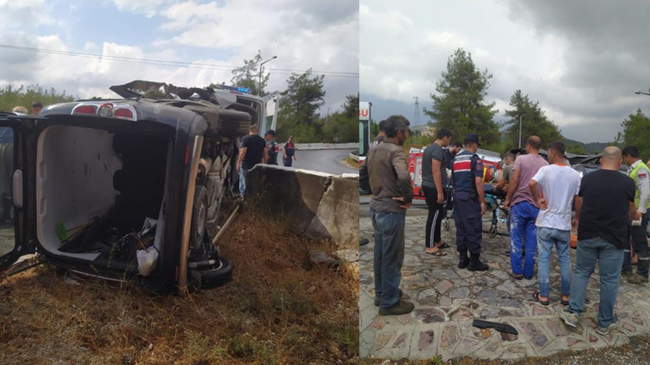 Mersin'de trafik kazası: 5 yaralı