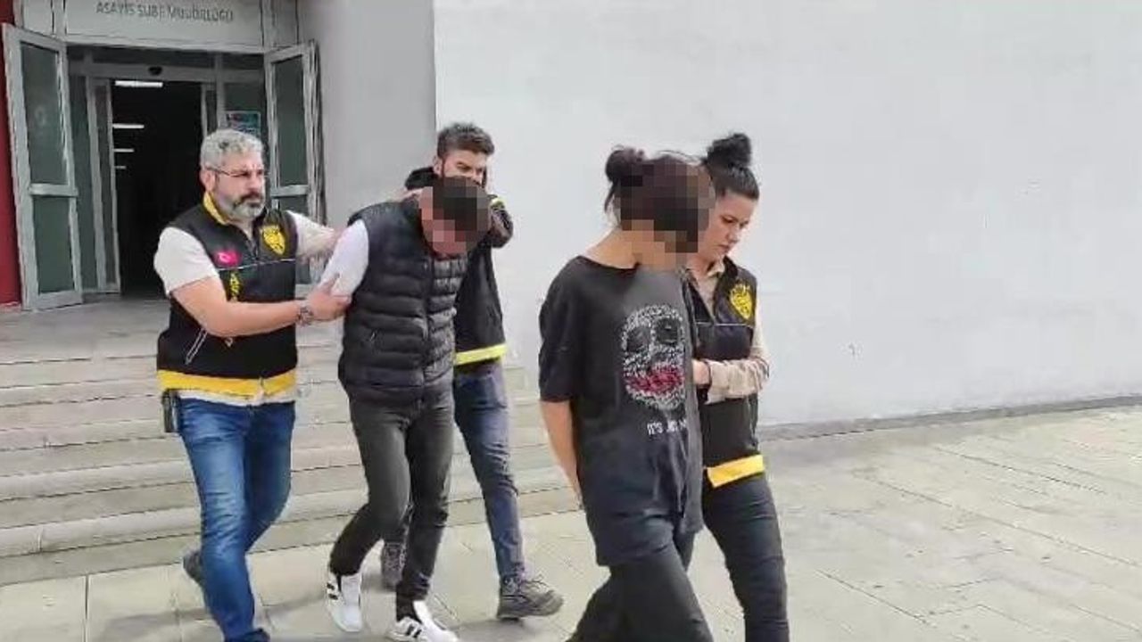 Adana'da hırsız sevgililer tutuklandı