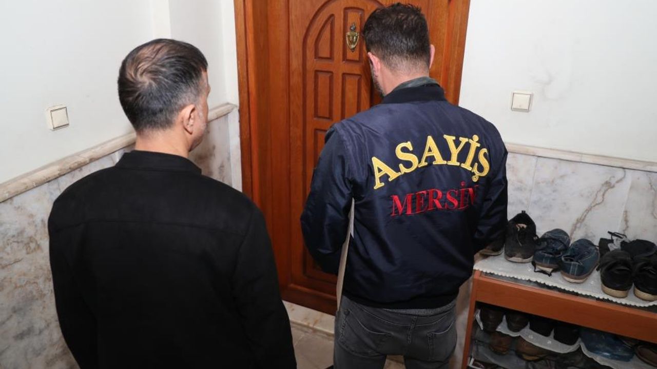 Mersin'de aranan şahıslara şafak operasyonu: 38 gözaltı