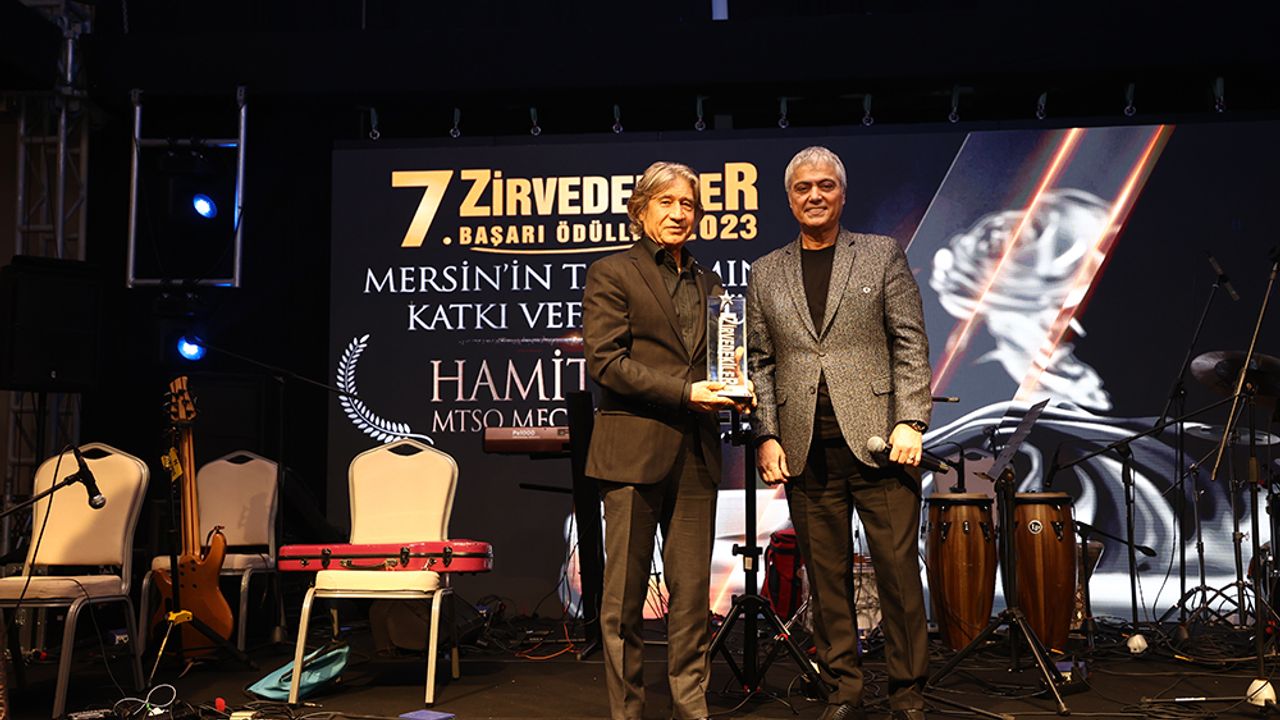 Hamiz İzol'a "Mersin Tanıtımına Katkı Vefa Ödülü" verildi