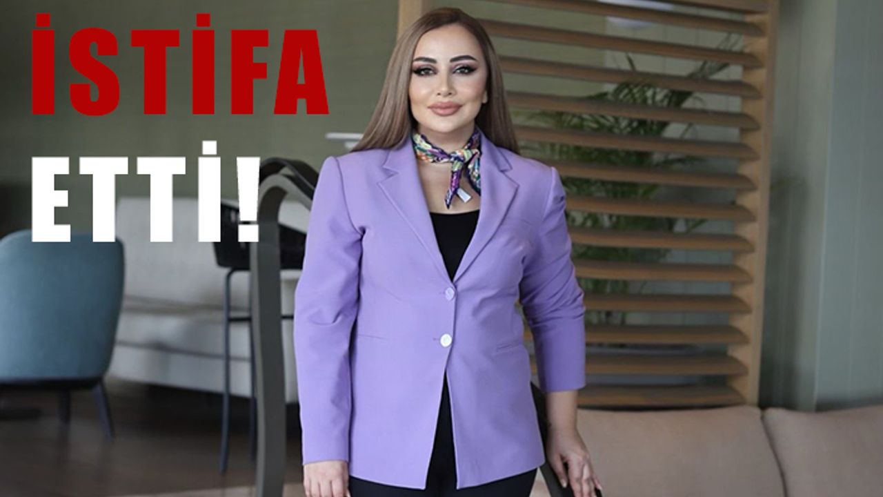 Sahra Düzgün Tucel İYİ Parti'den istifa etti