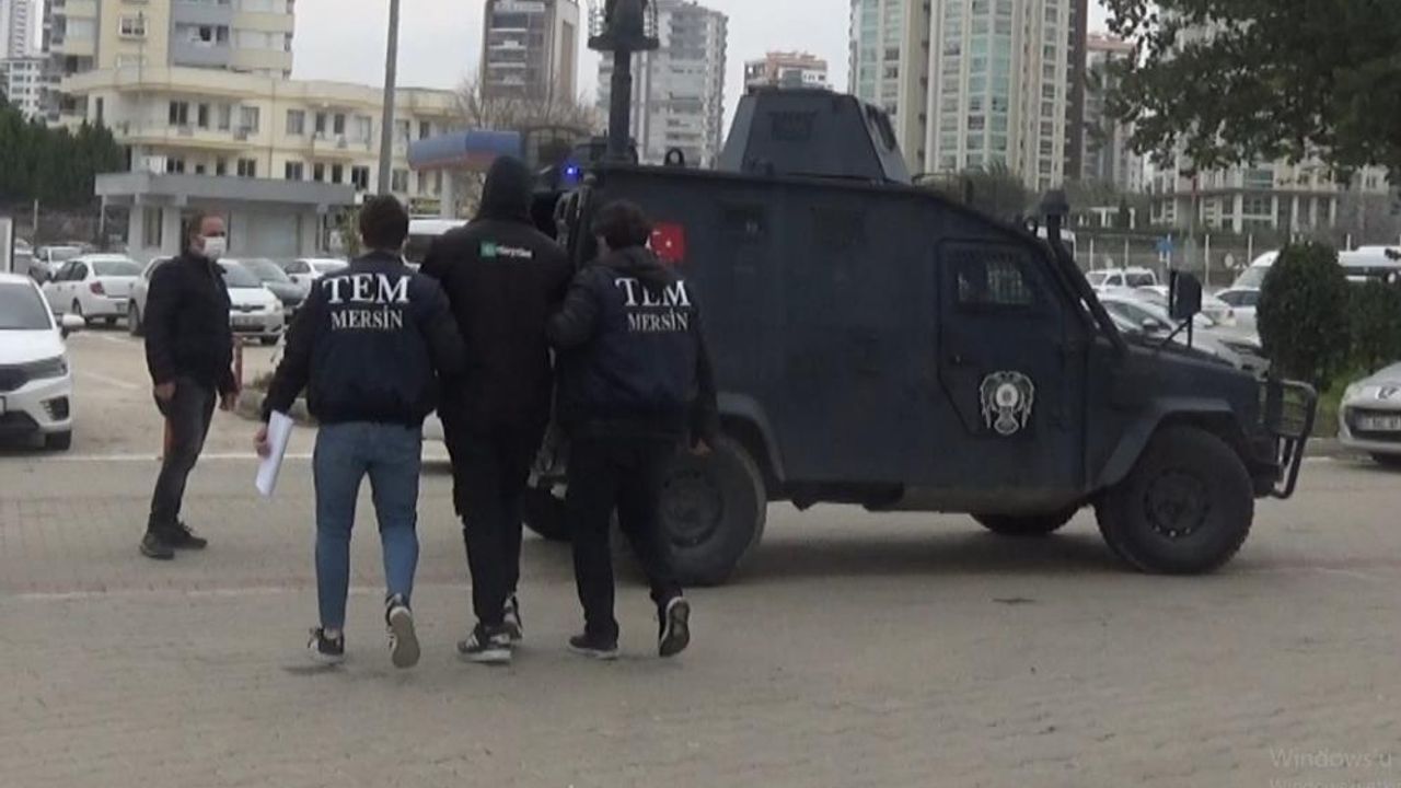 Eylem hazırlığındaki DEAŞ'ın istihbarat elamanı Mersin'de yakalandı