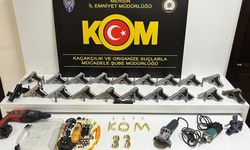 Mersin’de silah kaçakçılarına operasyon: 17 gözaltı