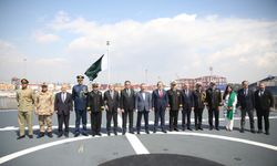 Pakistan Milli Günü, Mersin'de yardım gemisinde kutlandı