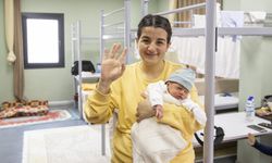 35 haftalık hamileyken depreme yakalandı, haftalar sonra Mersin'de doğum yaptı