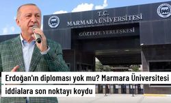 Erdoğan'ın diploması yok mu? Marmara Üniversitesi iddialara son noktayı koydu