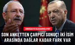 Son seçim anketinden çarpıcı sonuç! Kılıçdaroğlu ile Erdoğan arasında yüzde 10,8'lik fark var