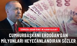 Cumhurbaşkanı Erdoğan'dan asgari ücretlileri heyecanlandıran sözler