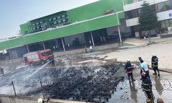 Mersin'de paketleme tesisinde çıkan yangın söndürüldü