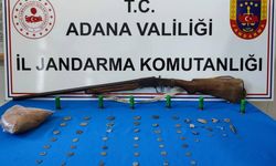 Adana’da Roma dönemine ait 46 sikke ele geçirildi
