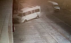 Mersin'de minibüsün çarptığı minibüs düğün salonuna girdi: O anlar kamerada