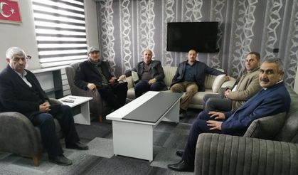 Ak Parti İlçe Başkanı Kazak, Eleşkirt İlçe Gençlik Spor Müdürlüğünü ziyaret etti.