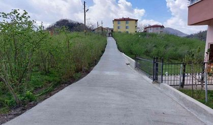 Altınordu’da 29 mahalle beton yol konforu ile buluşturuldu