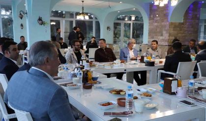 Kahta Belediyesi kurum amirlerine iftar programı düzenlendi