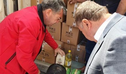 Kilis’te 7 bin 250 aileye gıda kolisi dağıtıldı