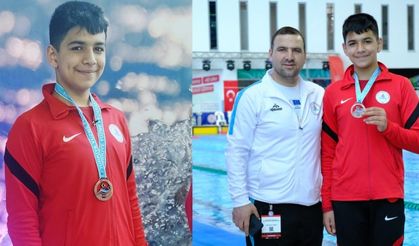 Nevşehirli Yüzücü Trabzon’dan Bronz Madalya ile döndü