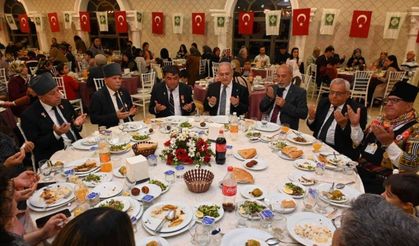 Osmaniye’de şehit aileleri ve gazilere onur yemeği