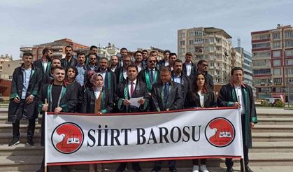Siirt’te 5 Nisan Avukatlar Günü kutlandı