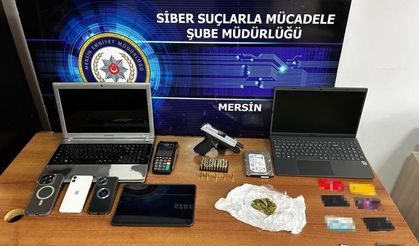 Mersin'de sahte ilanlarla dolandırıcılık yapan 3 şüpheli yakalandı