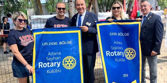 Seyhan Rotary’den 100. Yıla destek