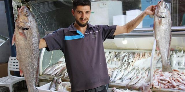 Akdeniz'de de sezonun açılmasıyla tezgahlar balıkla doldu
