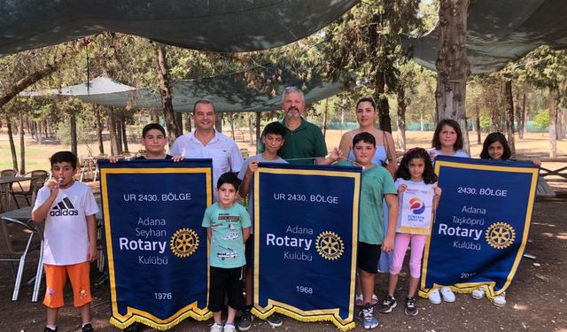 Rotary’lerden anlamlı yaz kampı