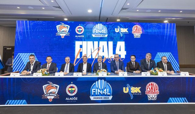FIBA Kadınlar Avrupa Ligi Dörtlü Final heyecanı Mersin'de yaşanacak