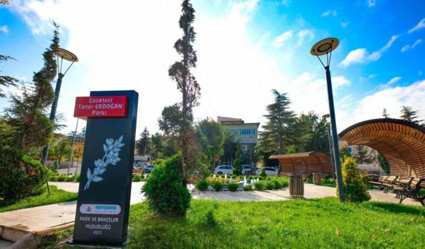 Gazeteci Taner Erdoğan’ın ismi parkta yaşatılacak