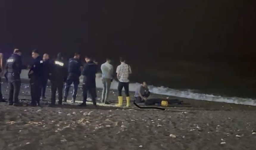 Mersin'de denize giren genç adam boğuldu